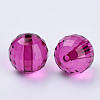 Transparent Acrylic Beads LS-X-TACR-Q254-8mm-V65-3