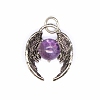 Natural Amethyst Pendants PW-WGE824C-06-1