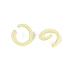 Spray Painted Iron Open Jump Rings IFIN-T017-04C-16-2