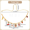 Aluminum Pendant Decorations HJEW-BM00064-2