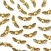 100Pcs Tibetan Style Alloy Fairy Wing Beads TIBEB-FS0001-14-3