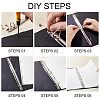 A4 Steel Binding Combs DIY-GF0014-02C-6