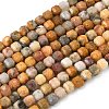 Natural Crazy Agate Beads Strands G-F797-A22-01-2