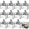 12Pcs PVC Transparent Bags ABAG-WA0001-34-1