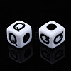 Opaque Acrylic Beads SACR-S273-35E-01-3