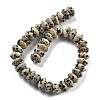 Natural Dalmatian Jasper Beads Strands G-P559-A01-02-3