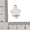 UV Plating Alloy and Glass Pendants GL-CBA6CEF-01P-3