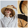 12Pcs 2 Colors Polyester & Cotton Adjustable Hat Drawstring Sweatband DIY-BC0008-97-5