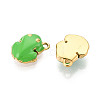 304 Stainless Steel Enamel Pendants STAS-T068-21-2