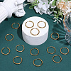 10 Pairs 304 Stainless Steel Huggie Hoop Earrings EJEW-BBC0002-33-4