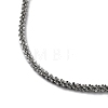 304 Stainless Steel Spike Link Chain Necklace NJEW-D045-06P-2