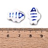 Handmade Porcelain Beads PORC-Q007-09B-4