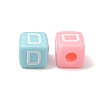 Opaque Acrylic European Beads AC-CBA7A73-01D-2