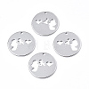 Non-Tarnish 201 Stainless Steel Pendants STAS-N098-073P-2