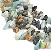 Natural Flower Amazonite Beads Strands G-F834-A01-01-4