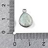 Natural Amazonite Faceted Pendants G-U019-05P-02-3