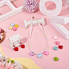 50Pcs Baking Paint Acrylic Pendants OACR-TA0004-83C-7