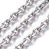 3.28 Feet 304 Stainless Steel Cable Chains X-CHS-P007-27P-02-1