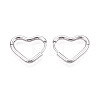304 Stainless Steel Hoop Earrings LS-STAS-T074-28P-1