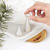Aluminum Finger Ring Display Holder RDIS-WH0004-01-3