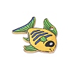 Alloy Enamel Pendants FIND-H047-02KCG-02-2