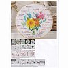 DIY Bouquet Pattern Embroidery Kit DIY-O021-15B-7