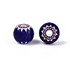Handmade Millefiori Glass Round Beads LA-N002-08A-2