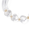 Glass Beads Stretch Bracelets for Women BJEW-JB12948-3