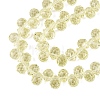 Transparent Glass Beads Strands GLAA-Q116-01A-B06-3