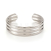 Vintage European Style Stainless Steel Multi-strand Bangles for Women LC4453-2-1