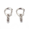 Zinc Alloy Keychain Clasp Findings LS-E546-1-1-2