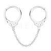 Simple 925 Sterling Silver Hoop Earrings WD4639-2-3