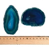 Dyed & Heated Natural Agate Slice Cabochons GG-CBAAF67-01F-3