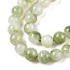 Dyed Natural White Jade Beads Strands G-T138-6mm-210-24-3