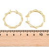 Brass Micro Pave Cubic Zirconia Hoop Earrings EJEW-P346-07G-01-5