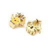 Christmas Brass Enamel Beads KK-I474-G04-2