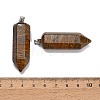 Natural Tiger Iron Pendants GG-CBAA0EE-02P-07-2