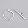 925 Sterling Silver Toggle Clasps STER-L057-001S-1