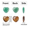SUPERFINDINGS 20Pcs 2 Style Natural Mixed Cabochons G-FH0001-21-2