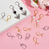 60Pcs 2 Colors 304 Stainless Steel Leverback Earring Findings STAS-SP0001-20-4