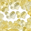 50Pcs Transparent Spray Painted Glass Beads GLAA-YW0004-97C-1