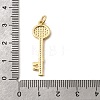 Brass Enamel Pendants KK-H267-084G-3