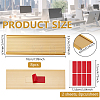8Pcs Aluminium Alloy Commodity Label Display FIND-BC0019-69A-01-2