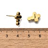 304 Stainless Steel Stud Earrings EJEW-F361-19G-3