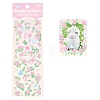 Flowers with Rabbits Paper Sticker PW-WGCFCFE-04-1