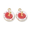 Printed Alloy Pendants AL-CBA4262-01L-1