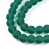 Transparent Glass Beads Strands GLAA-T032-T8mm-MD21-3