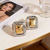 304 Stainless Steel Stud Earrings WG5F66C-01-3