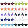 40Pcs 10 Colors 201 Stainless Steel Enamel Charms STAS-DC0003-94-1