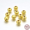 925 Sterling Silver Round Beads STER-E040-01B-2